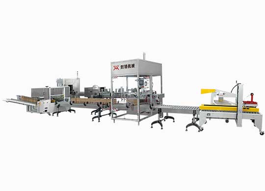 ST-ZX-500型全自動(dòng)開(kāi)箱、裝箱、封箱機(jī)組